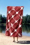 Mijölnir Toalla de Playa Red Muscle 70 Multicolor 70 x 130 cm Microfilamento 70% Poliéster 30% Poliamida